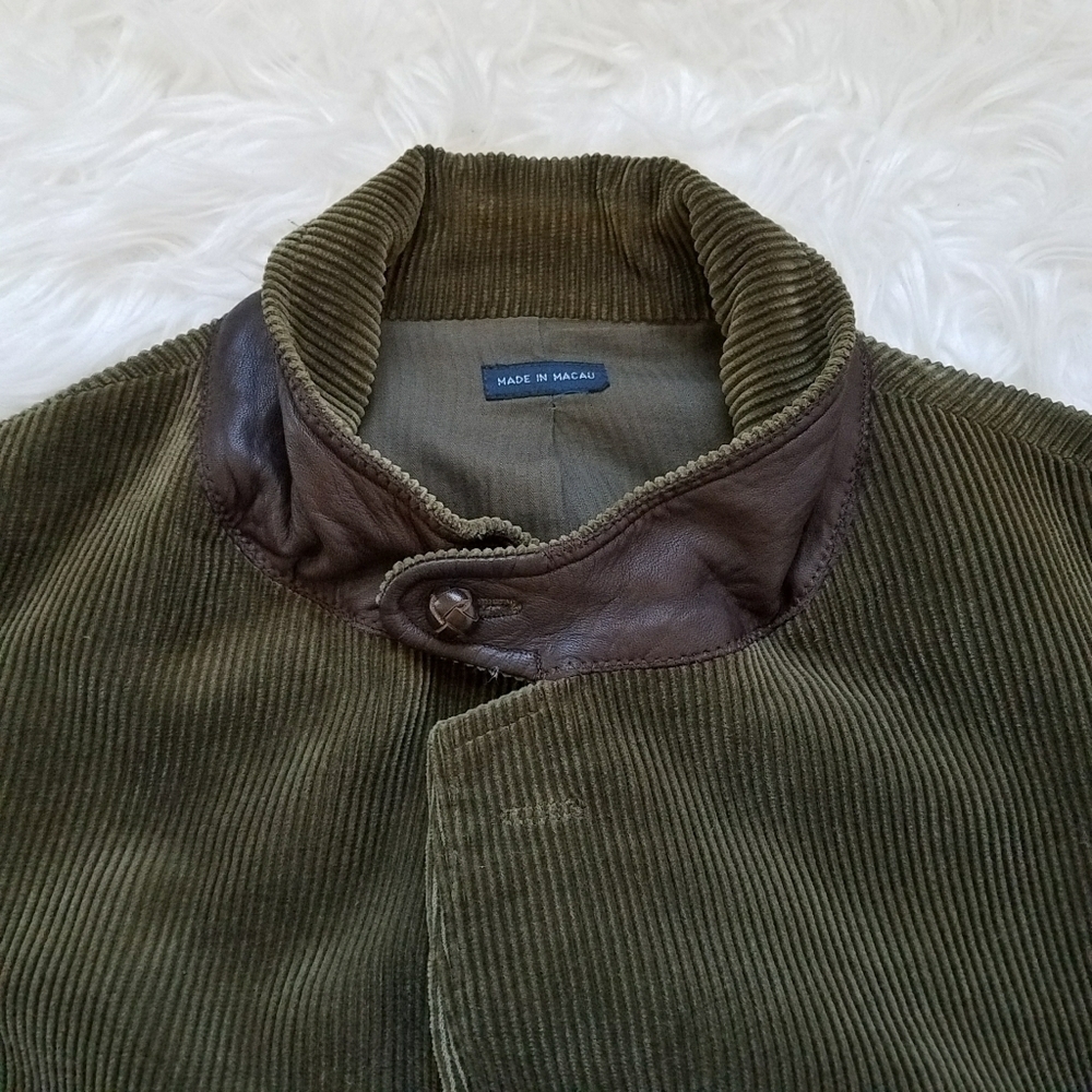 Ralph Lauren Men's Corduroy/Leather Blazer - Picture 7 of 13